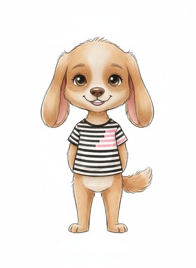 Mary's Doggy Daydreams 🐶 - Gentle Pencil