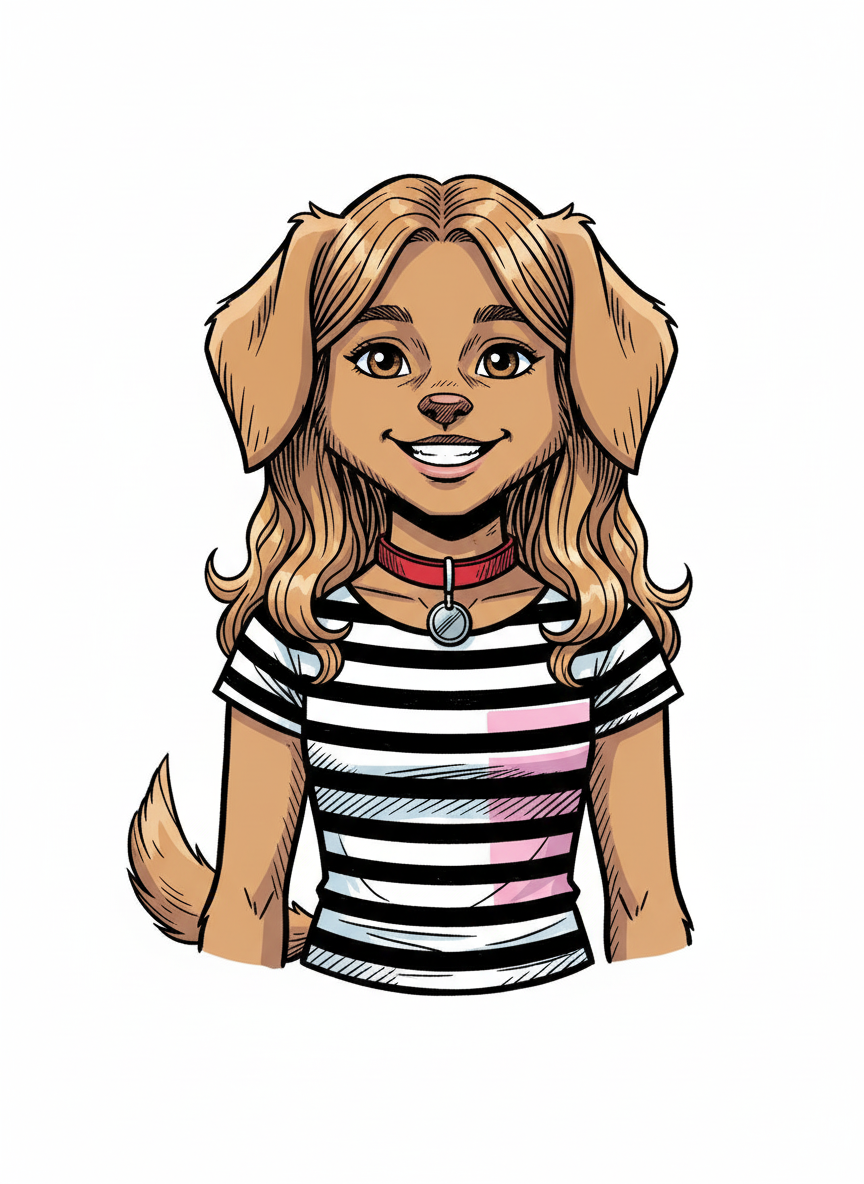 Mary the Pup - Comic Book