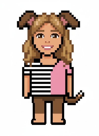 Mary's Doggy Daydreams 🐶 - Pixel Art
