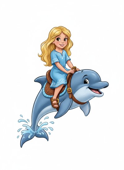 Mary's Dolphin Adventure 🐬 - Golden Age Animation