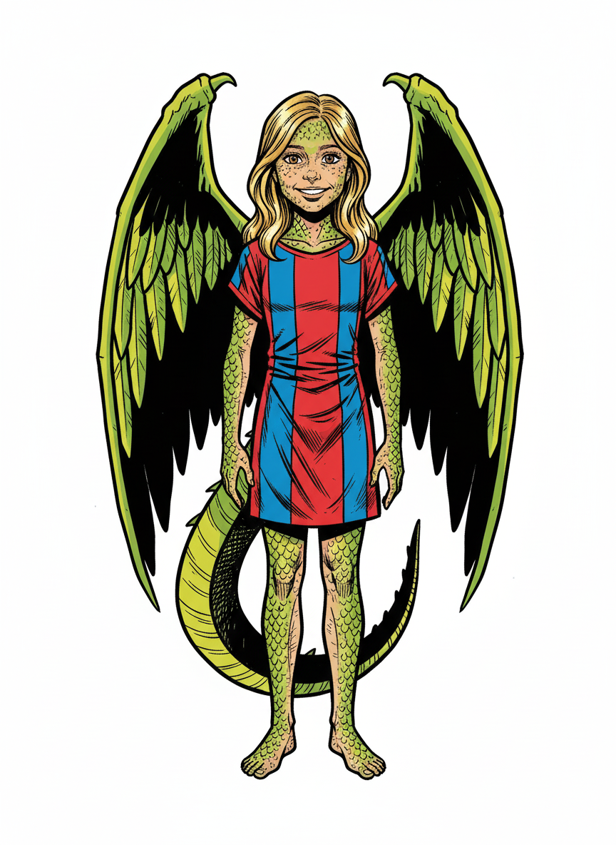 Mary the Dragon - Comic Book