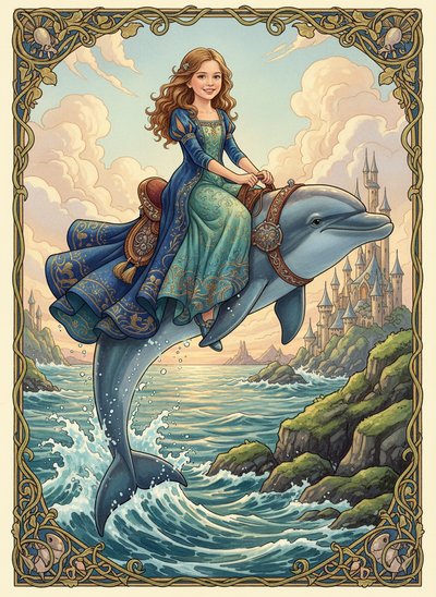 Mary's Dolphin Adventure 🐬 - Fairy Tale Classic