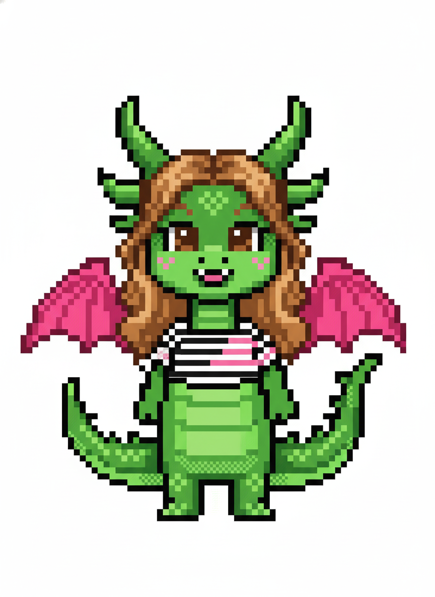 Mary the Dragon - Pixel Art