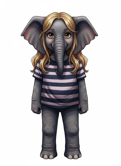 Mary's Elephant Adventure 🐘 - Webtoon Anime