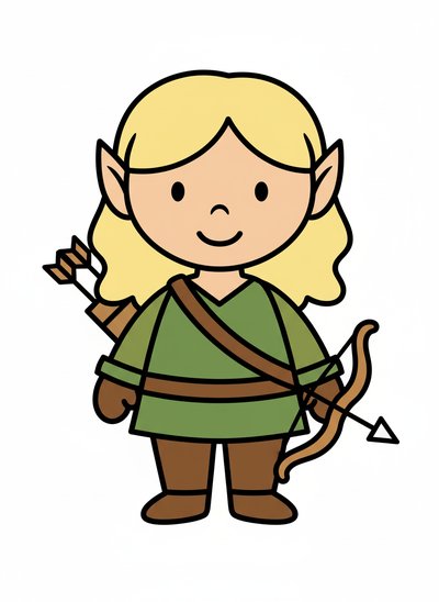 Mary's Elf Adventure 🌿 - Preschool Simple