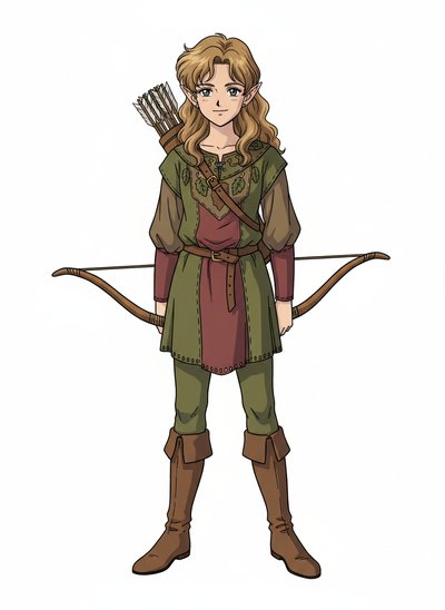 Mary's Elf Adventure 🌿 - Classic Anime