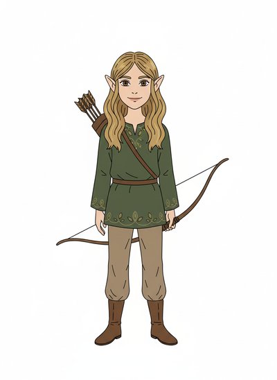 Mary's Elf Adventure 🌿 - Minimalist