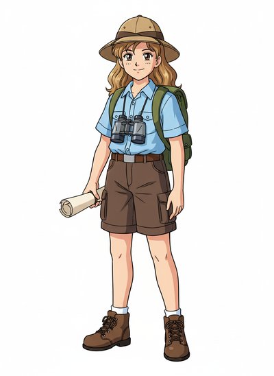 Mary's Adventure Awaits 🌍 - Classic Anime