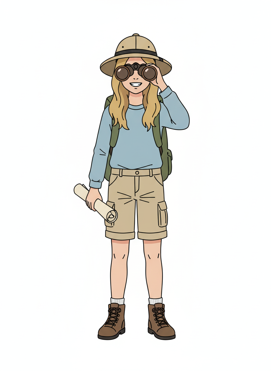 Mary the Explorer - Minimalist