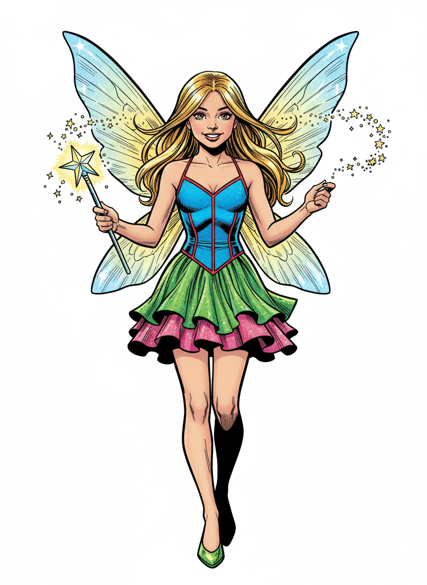 Mary the Sparkling Fairy - Comic Book