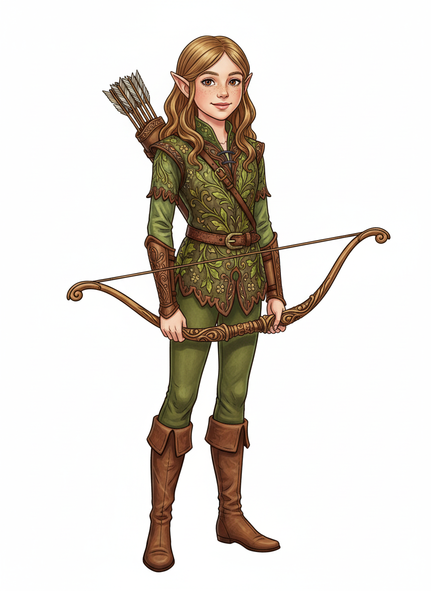 Mary the Woodland Elf - Fairy Tale Classic