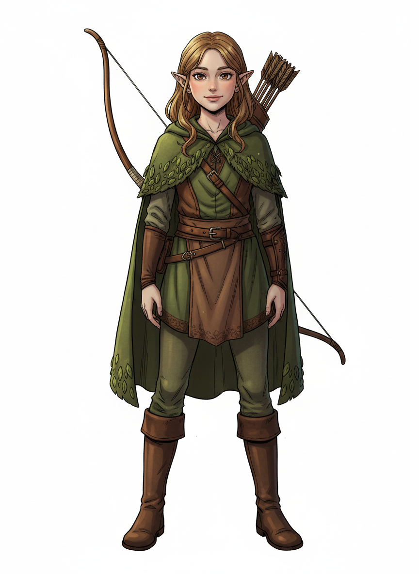 Mary the Woodland Elf - Webtoon Anime