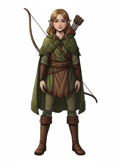 Mary's Elf Adventure 🌿 - Webtoon Anime