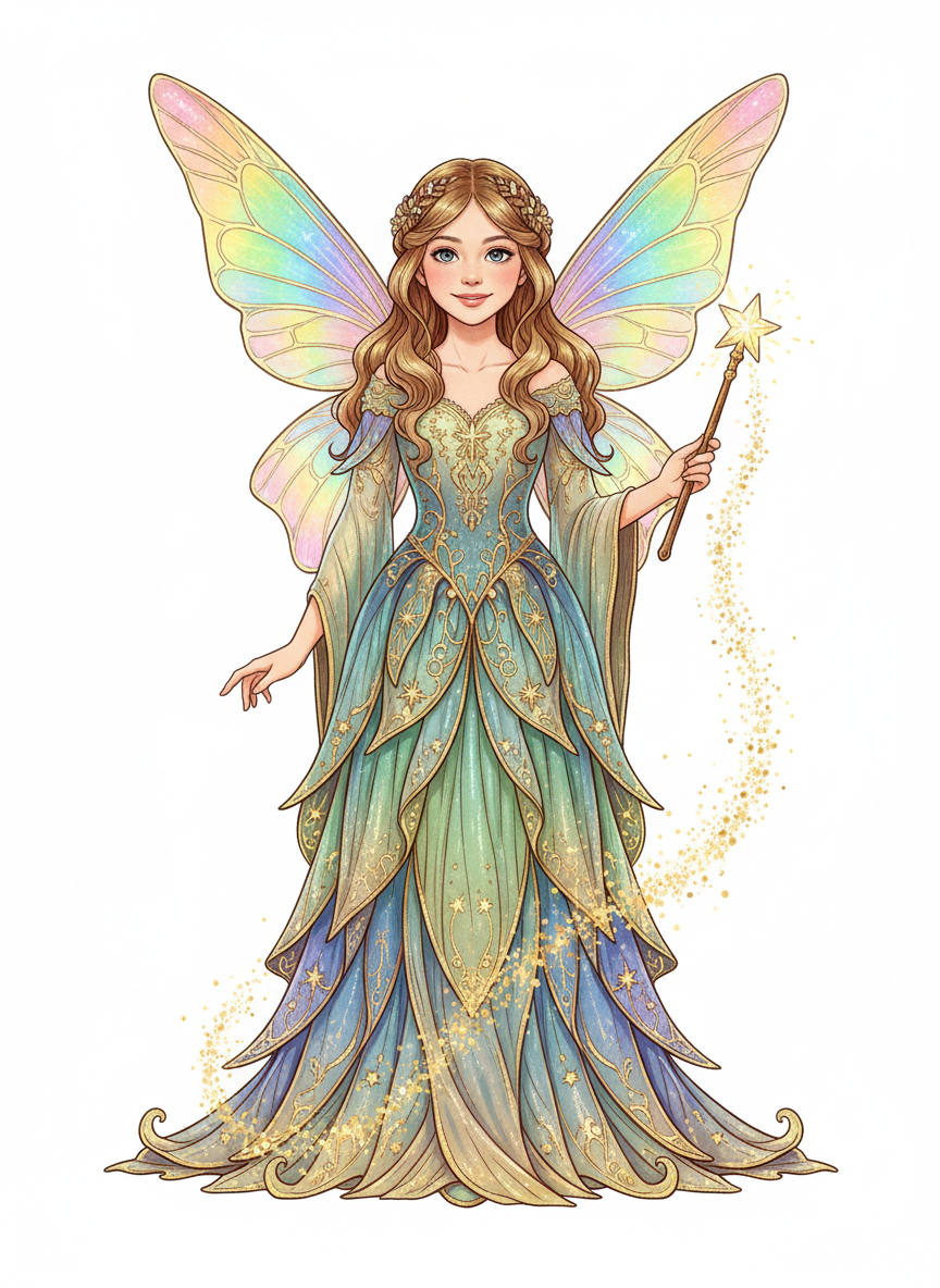 Mary the Sparkling Fairy - Fairy Tale Classic