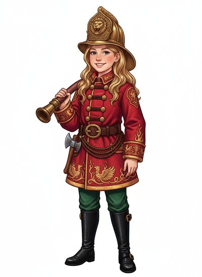 Mary's Firefighting Adventures 🚒 - Fairy Tale Classic