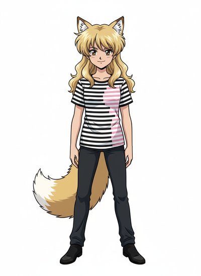 Mary's Foxy Transformation 🦊 - Classic Anime