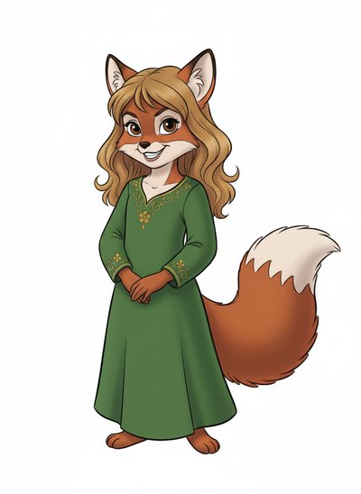 Mary's Foxy Transformation 🦊 - Golden Age Animation