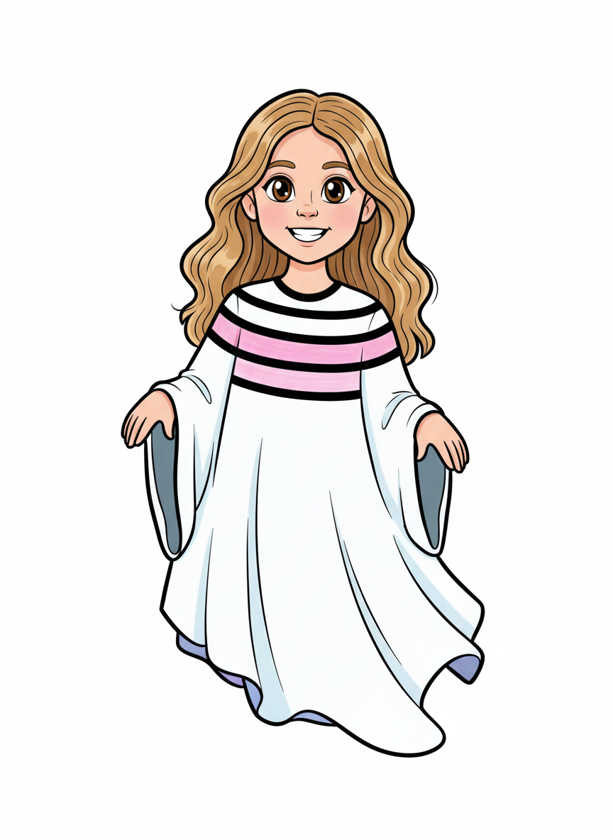 Mary the Happy Haunt - Classic Coloring Book