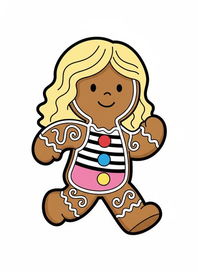 Mary's Gingerbread Adventure 🍪 - Preschool Simple