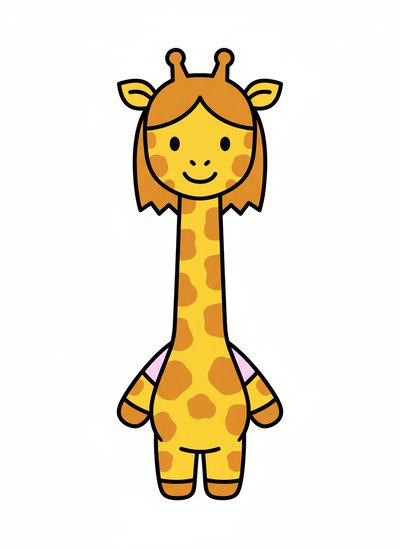 Mary's Giraffe Adventure - Preschool Simple