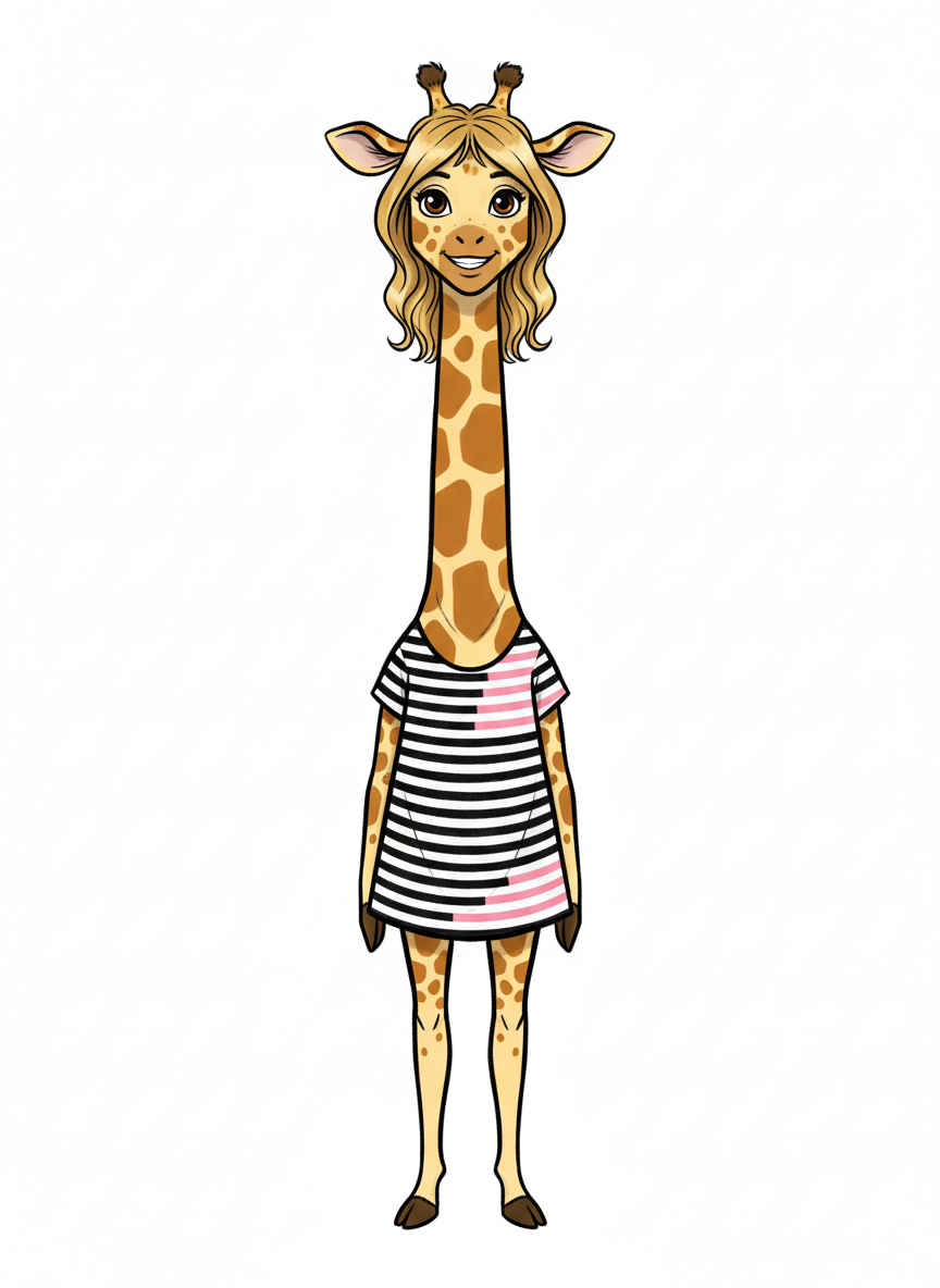 Mary the Giraffe - Golden Age Animation