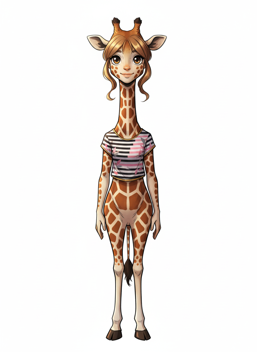 Mary the Giraffe - Webtoon Anime