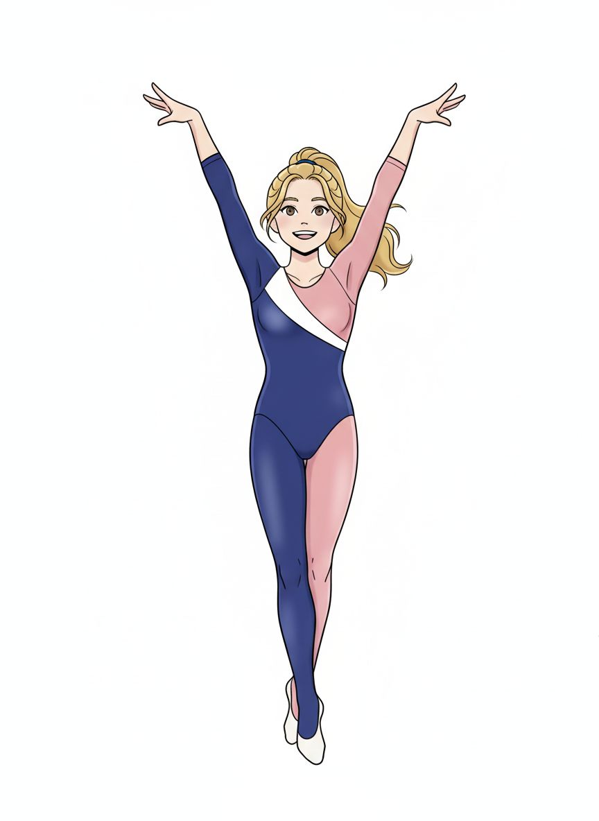 Mary the Gymnast - Minimalist