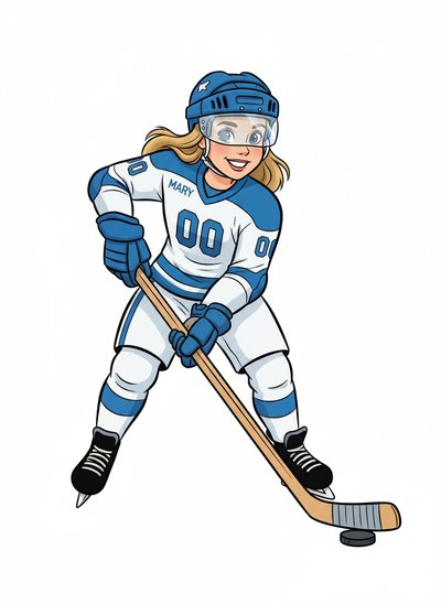 Mary's Hockey Adventure 🏒 - Golden Age Animation