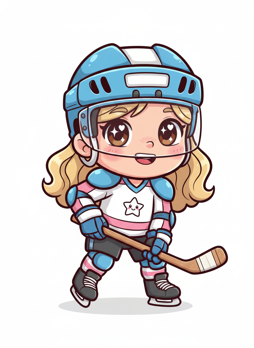 Mary the Skating Star - Kawaii Cute