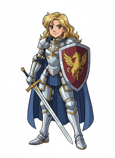 Mary's Knightly Adventure 🌟 - Classic Anime