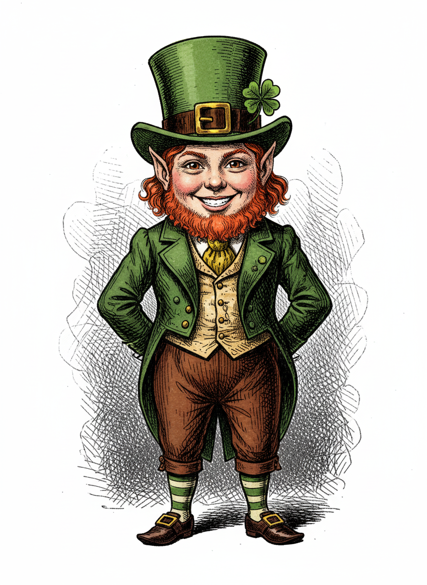 Mary O'Luck - Victorian Illustration