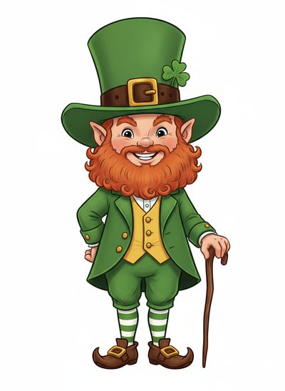 Mary's Leprechaun Adventure 🌈 - Vintage Storybook