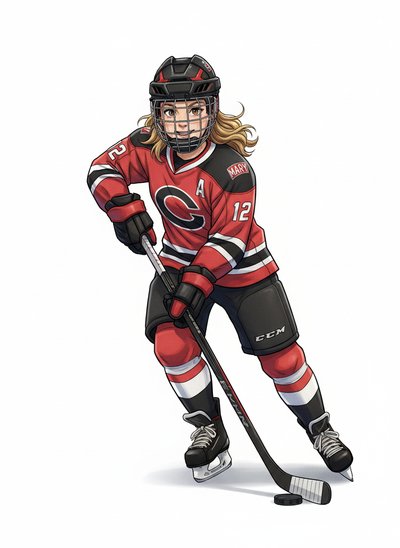 Mary's Hockey Adventure 🏒 - Webtoon Anime