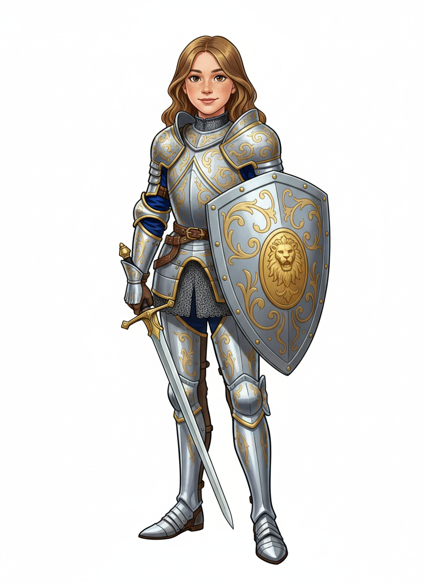 Mary the Brave Knight - Fairy Tale Classic