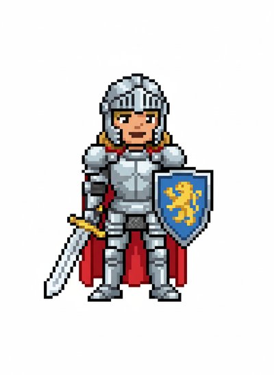 Mary's Knightly Adventure 🌟 - Pixel Art