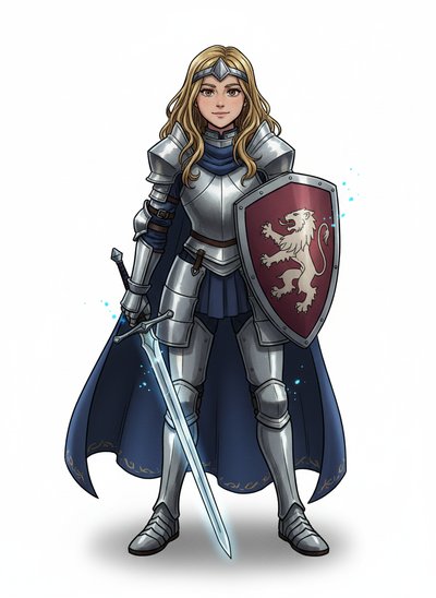 Mary's Knightly Adventure 🌟 - Webtoon Anime
