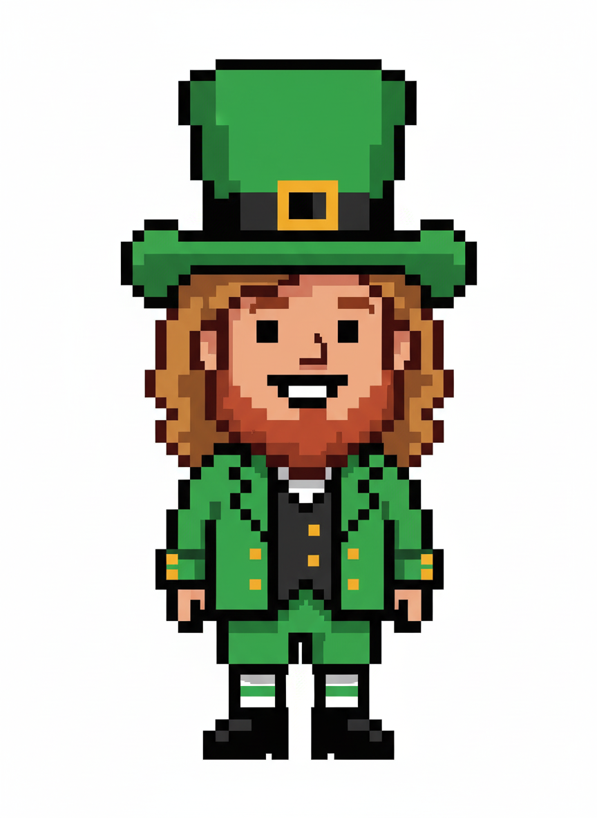 Mary O'Luck - Pixel Art