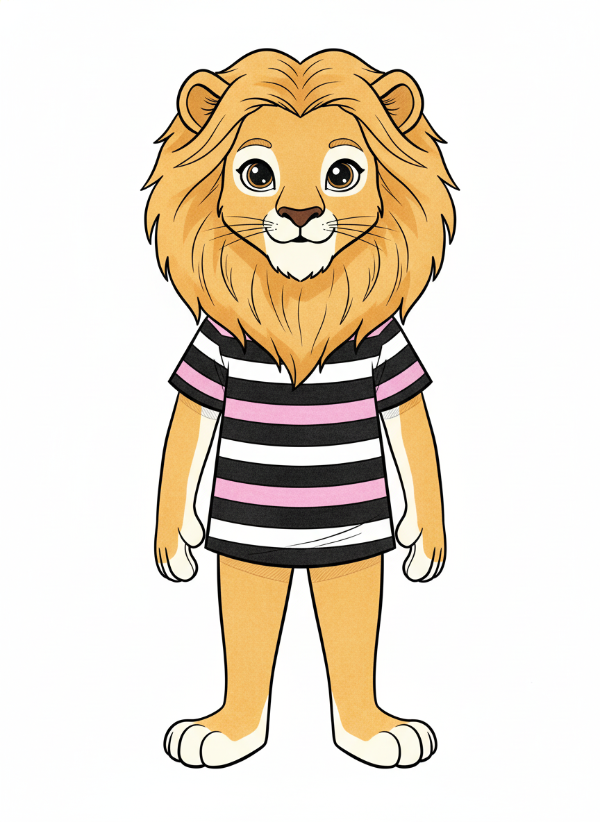Lionheart Mary - Classic Coloring Book
