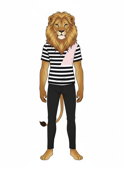 Mary Roars as a Lion 🦁 - Minimalist