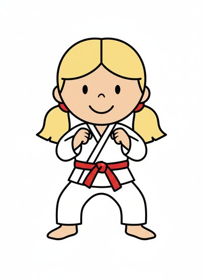 Mary's Martial Arts Adventure 😊 - Preschool Simple
