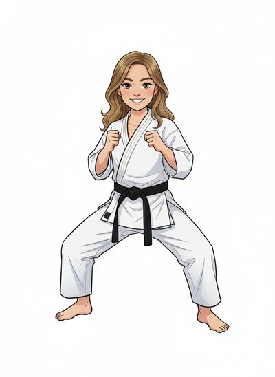 Mary's Martial Arts Adventure 😊 - Minimalist