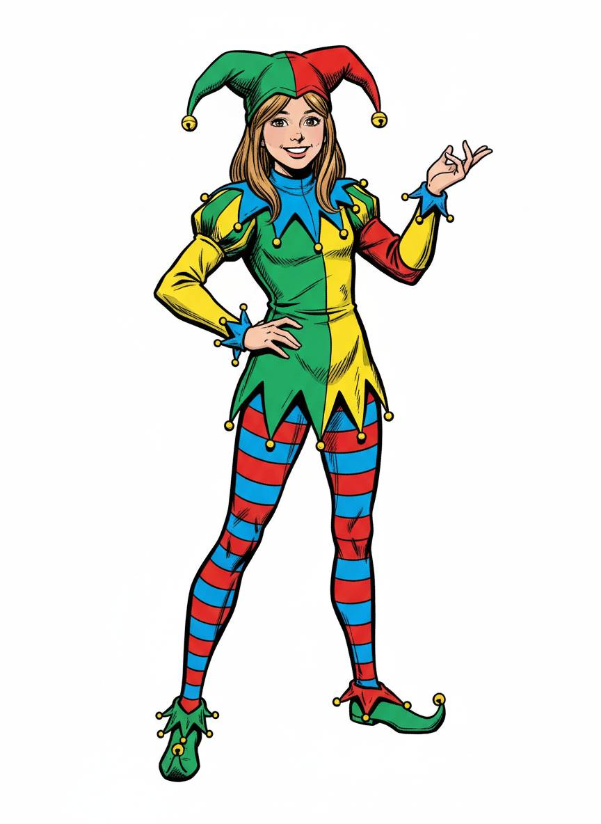 Merry Mary the Jester - Comic Book