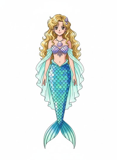 Mary's Magical Mermaid Adventure 🌊 - Classic Anime