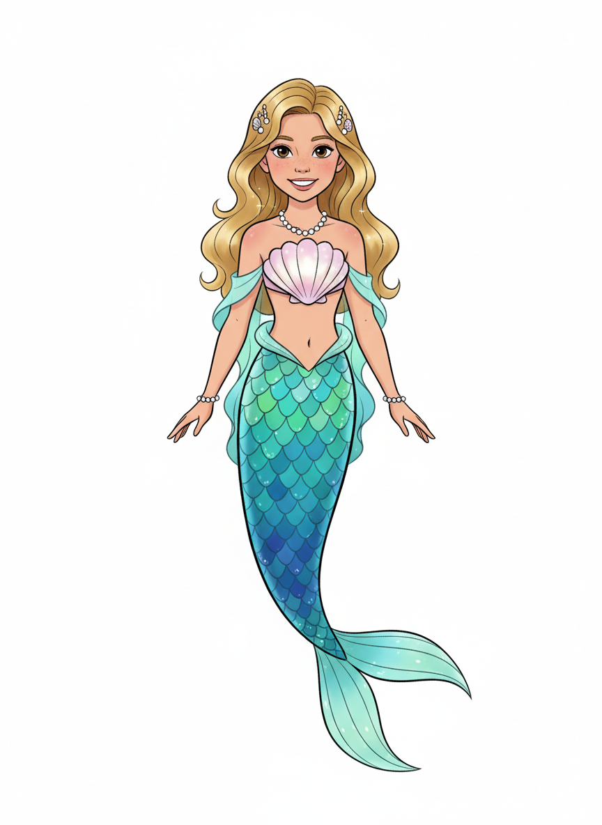 Mermaid Mary - Golden Age Animation