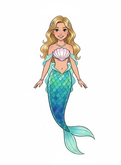 Mary's Magical Mermaid Adventure 🌊 - Golden Age Animation