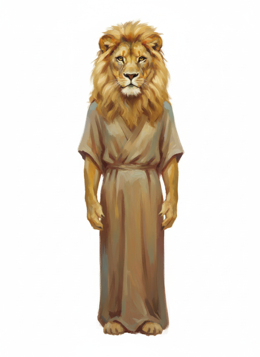 Lionheart Mary - Impressionist Painting