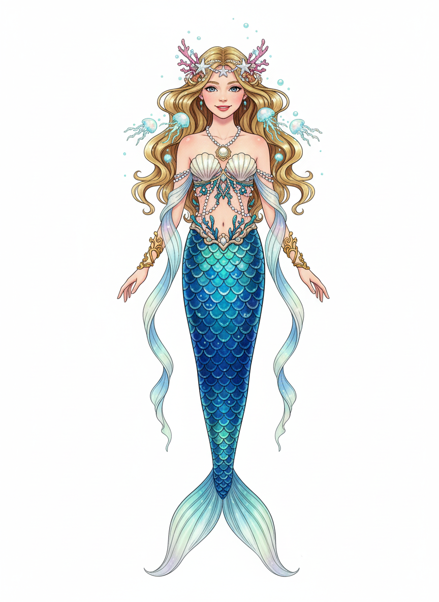 Mermaid Mary - Fairy Tale Classic
