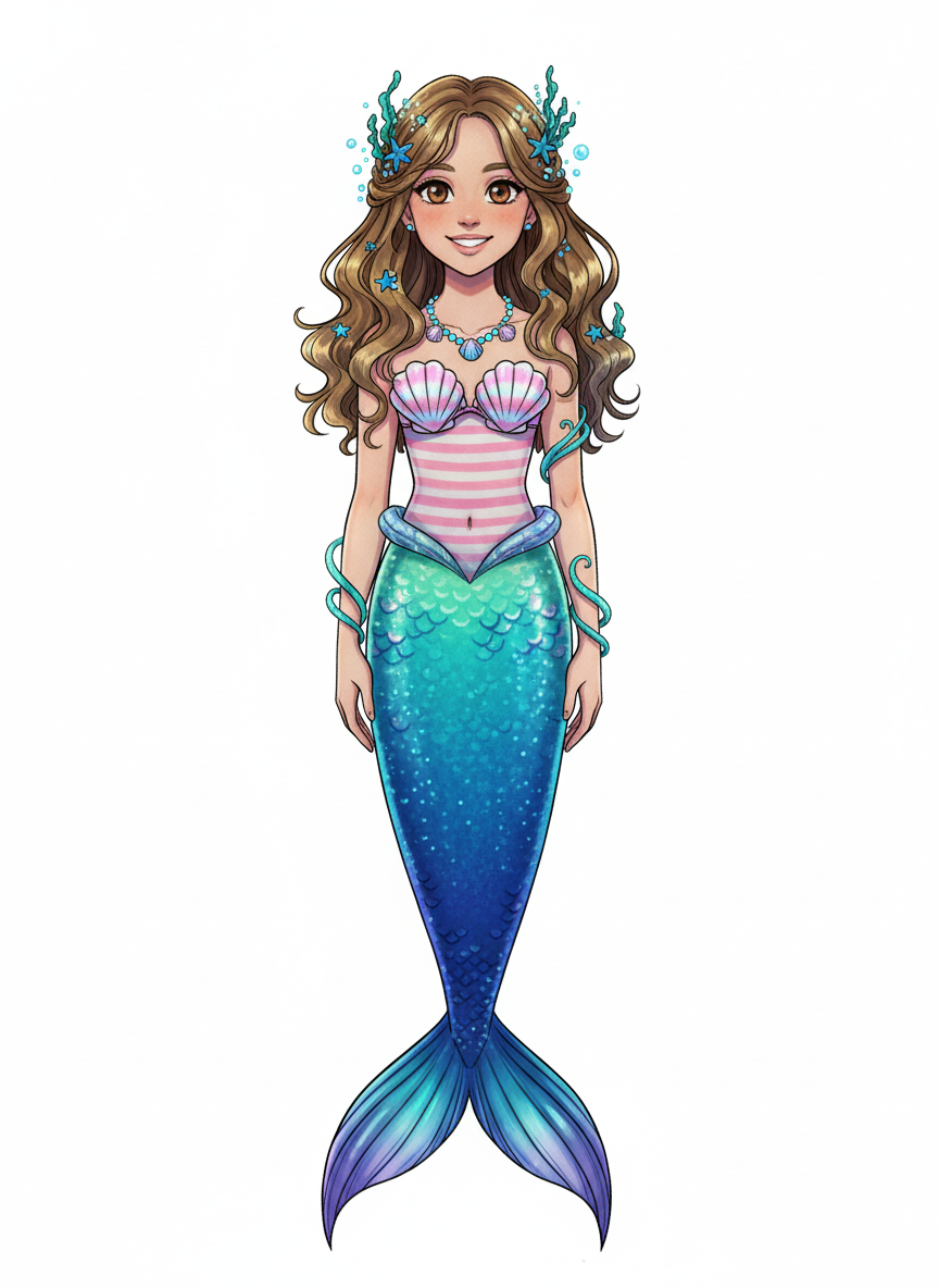 Mermaid Mary - Webtoon Anime