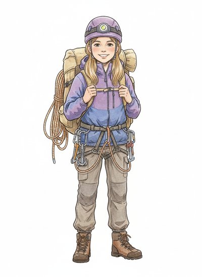 Mary's Mountain Adventures 🏔️ - Gentle Pencil