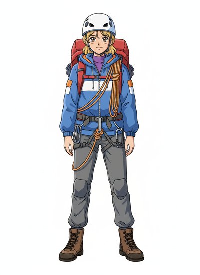 Mary's Mountain Adventures 🏔️ - Classic Anime